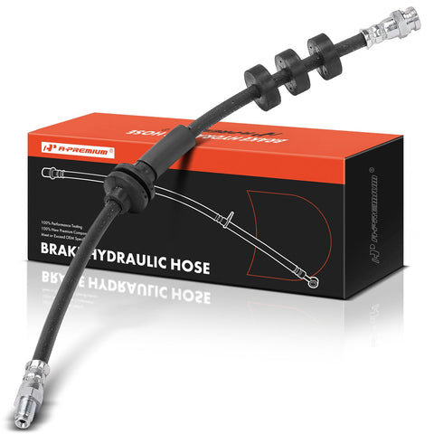 A-Premium Front Driver or Passenger Side Brake Hydraulic Hose Compatible with Select Dodge Models - Dart 2013 - Replace# 4779714AB, 4779714AD