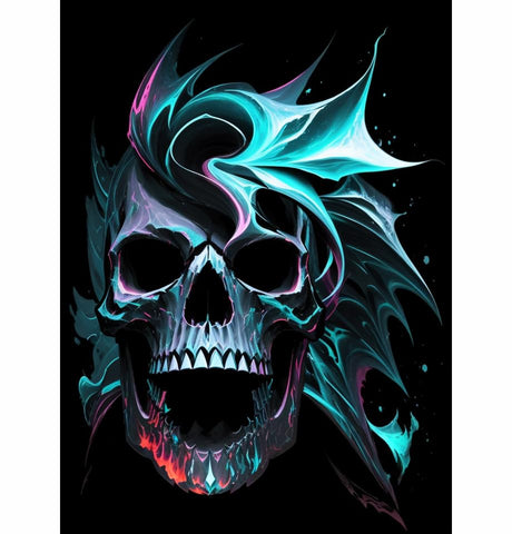 Adult Puzzle Jigsaw 1000 Pieces Dragon and Skull Picture Photo Home Decor