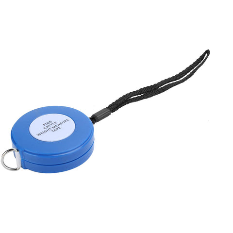 Zerodis 2.5m Body Professional Cattle Weight Tape Measure Retractable Measuring Height Tape Farm Equipment for Pig Cattle