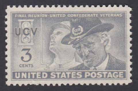 Stamp 1951 Final Reunion United Confederate Veterans US Postage