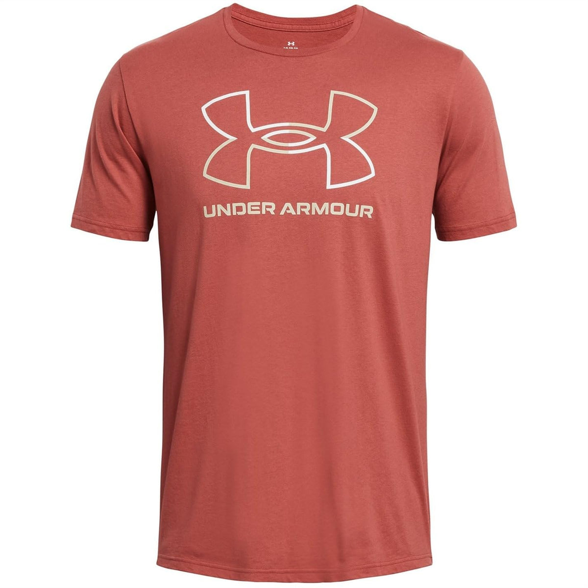 Under Armour Mens GL Foundation Update T-Shirt Short Sleeve Sedona Red S