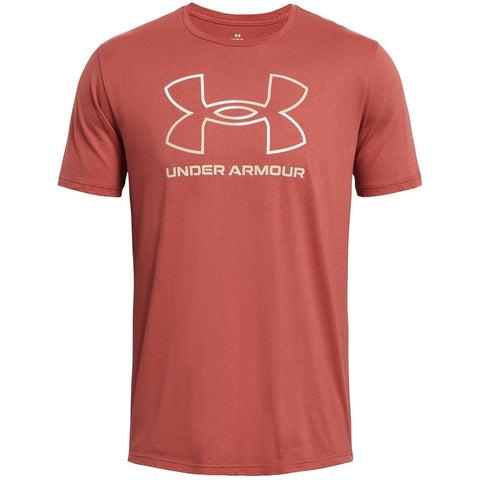 Under Armour Mens GL Foundation Update T-Shirt Short Sleeve Sedona Red S