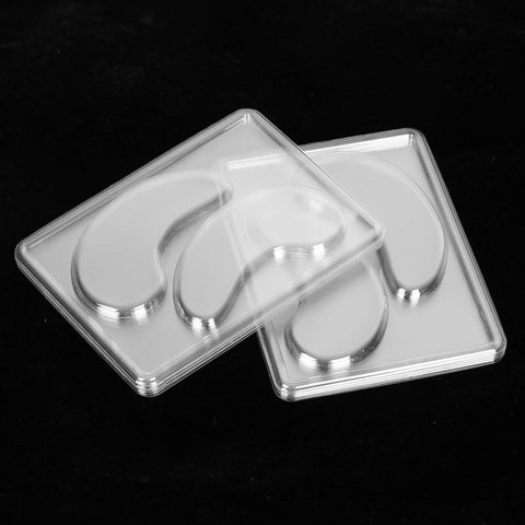Eye Mask Mold for DIY Face Mask Machine, 25pcs Reusable Under Eye Patch Molds Tray Plate Set Facial Mask Machine Accessory