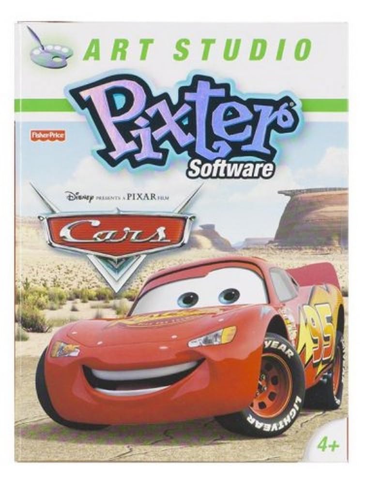 Fisher-Price Pixter Color Creativity ROM - Cars