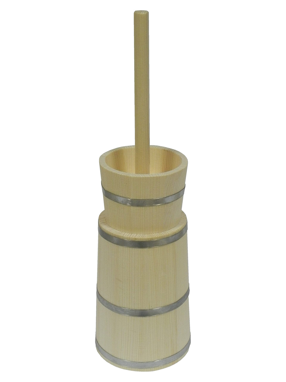 Wooden Butter Churn - Butter Dish for Making Traditional Butter.