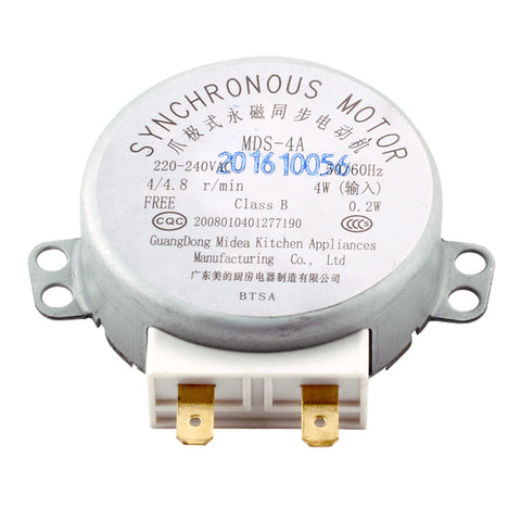 Kadagg for Microwave Oven Parts Synchronous Motor for Microwave Oven MDS-4A Tray Motors AC220-240V 50/60Hz Metal