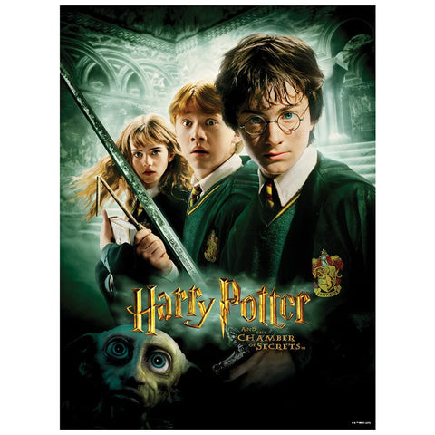 Harry Potter Chamber of Secrets 500 Piece Jigsaw Puzzle for Adults, 16" L X 21.5" W