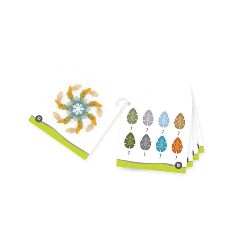Guidecraft Interlox Leaves - 96 Piece Set: Construction Toy - Creativity and Educational Building Toys for Children