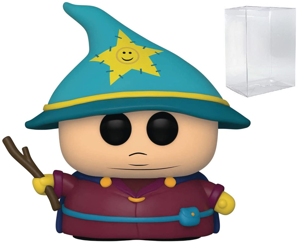 POP South Park: Stick of Truth - Grand Wizard Cartman Funko Vinyl Figure (Bundled with Compatible Box Protector Case), Multicolored, 3.75 inches