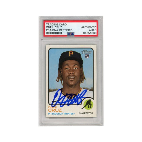 Oneil Cruz 2022 Topps Heritage Autograph Rookie Card #157 PSA/DNA