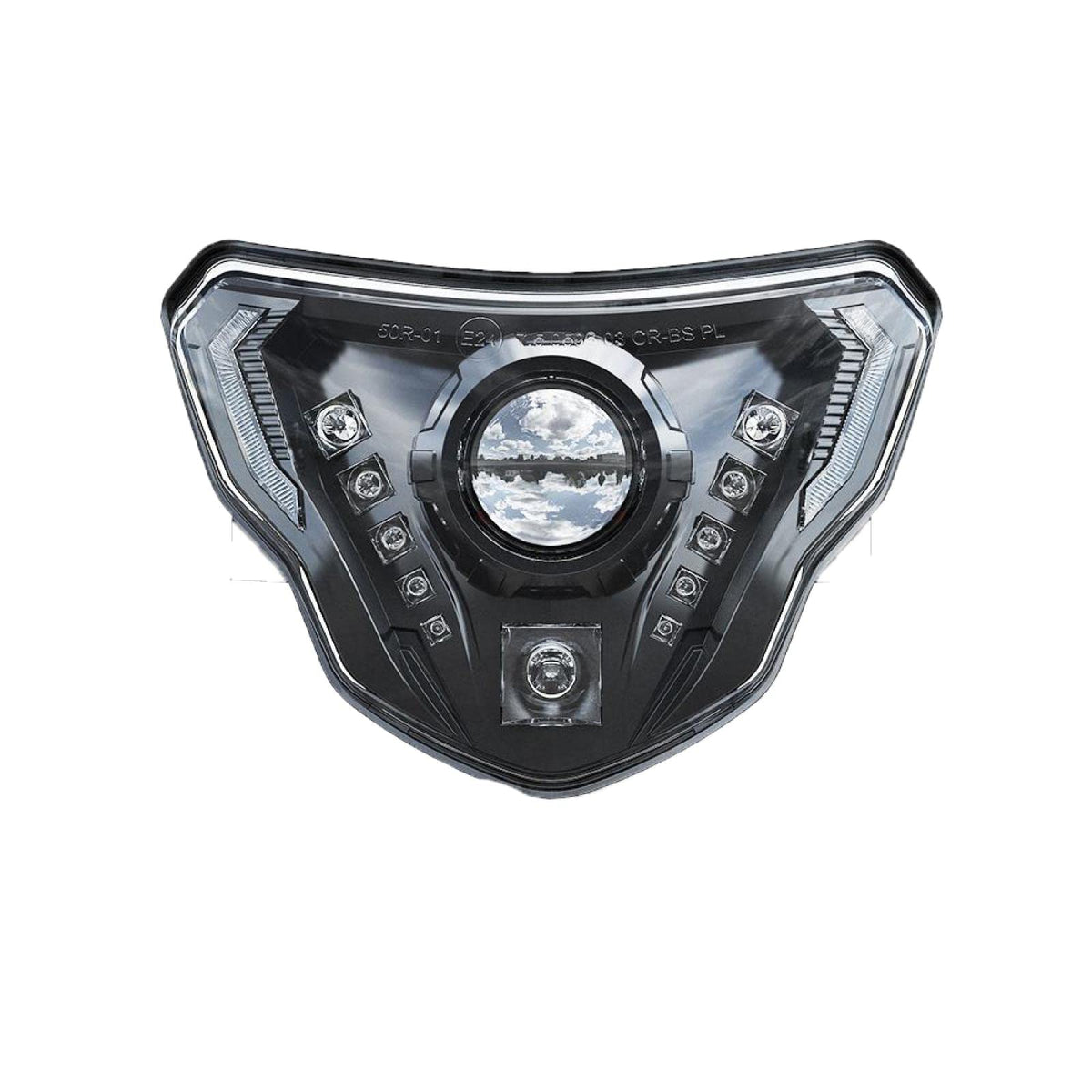 ZULOW motorcycle headlight Motorcycle Spare Parts 90W High Power Hi/Lo Beam LED Project Headlight For B-MW G310R G310GS Motorcycle Accessories