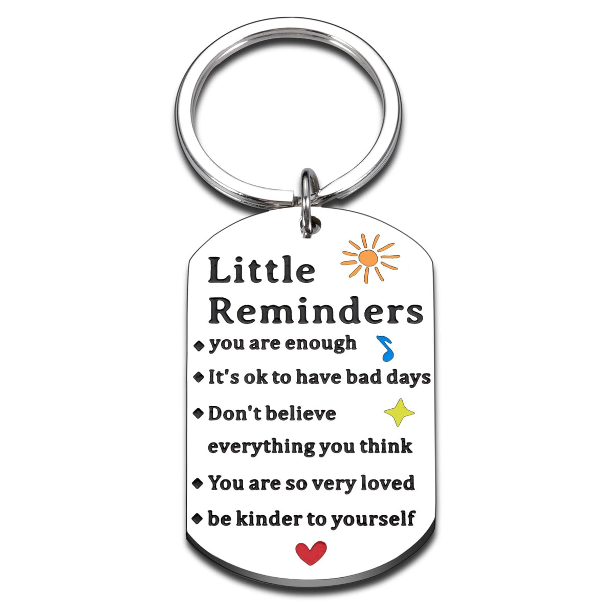 Back to School Supplies for High School Students 1st Day of School Essentials Teens Girls Boys Back to School Supplies Aesthetic Mental Health Keychain Cute School Accessories for 6 Grade Girl Boy