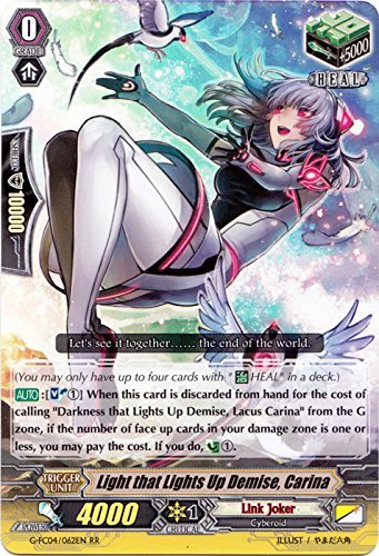 Bushiroad Light That Lights Up Demise, Carina - G-FC04/062EN - RR - Fighters Collection 2017