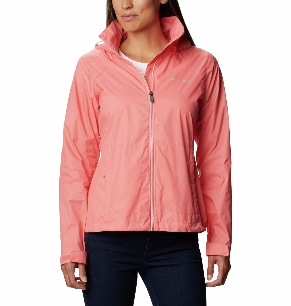 Columbia Women's Switchback Iii Jacket Rain, Plum, M