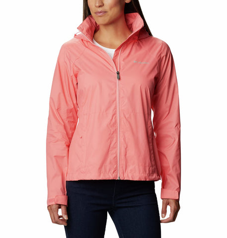 Columbia Women's Switchback Iii Jacket Rain, Plum, M