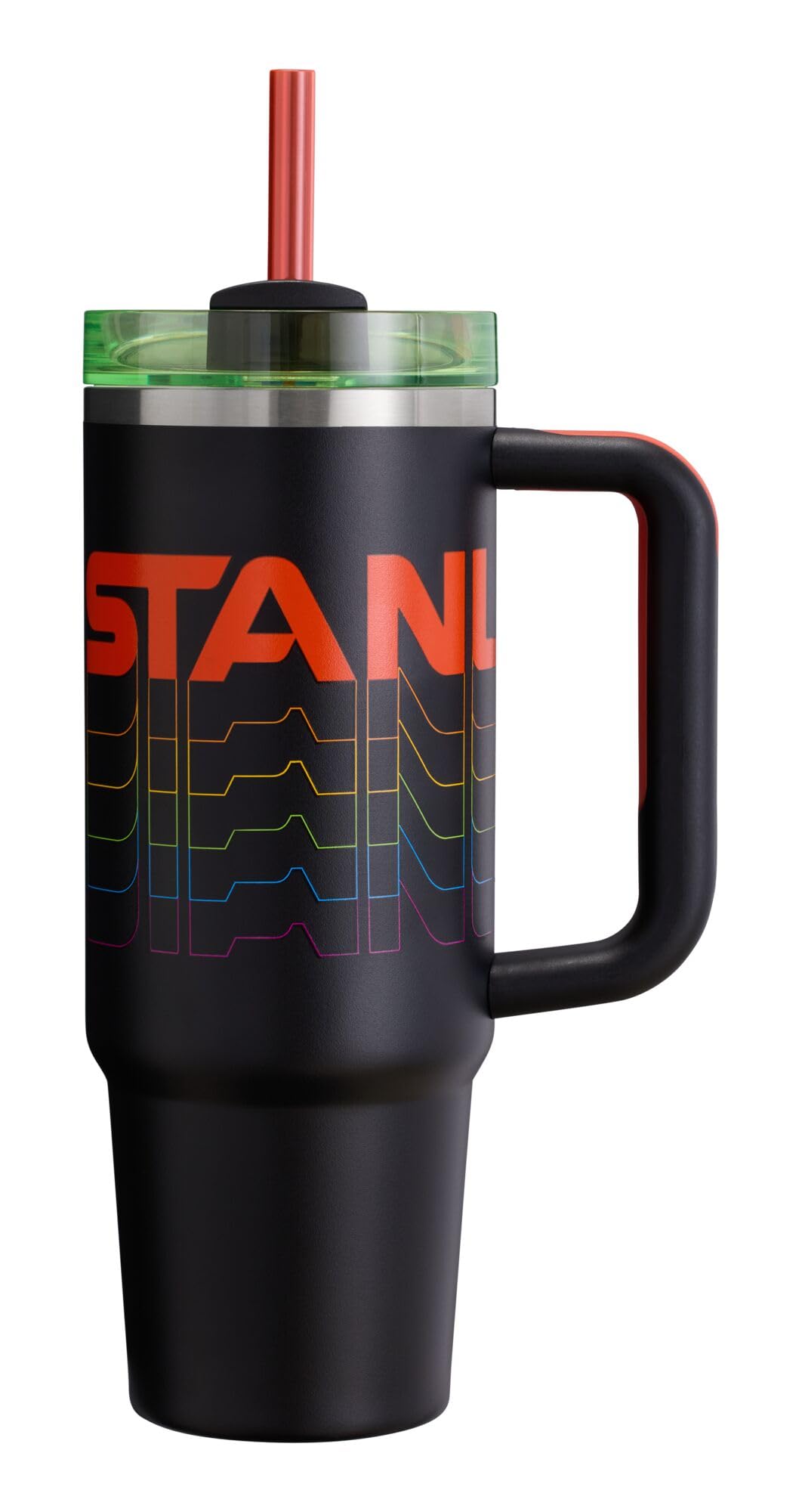 STANLEY Quencher H2.0 Tumbler with Straw 30 oz | Flowstate 3-Position Lid | Cup Holder Compatible for Travel | Insulated Stainless Steel Cup | BPA-Free | Black Reverb