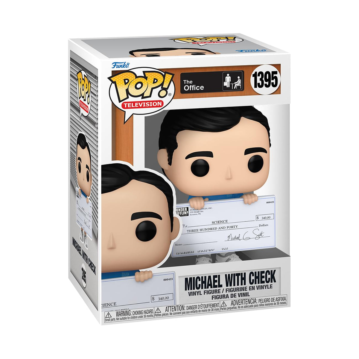 Funko Pop! TV: The Office - Michael with Check