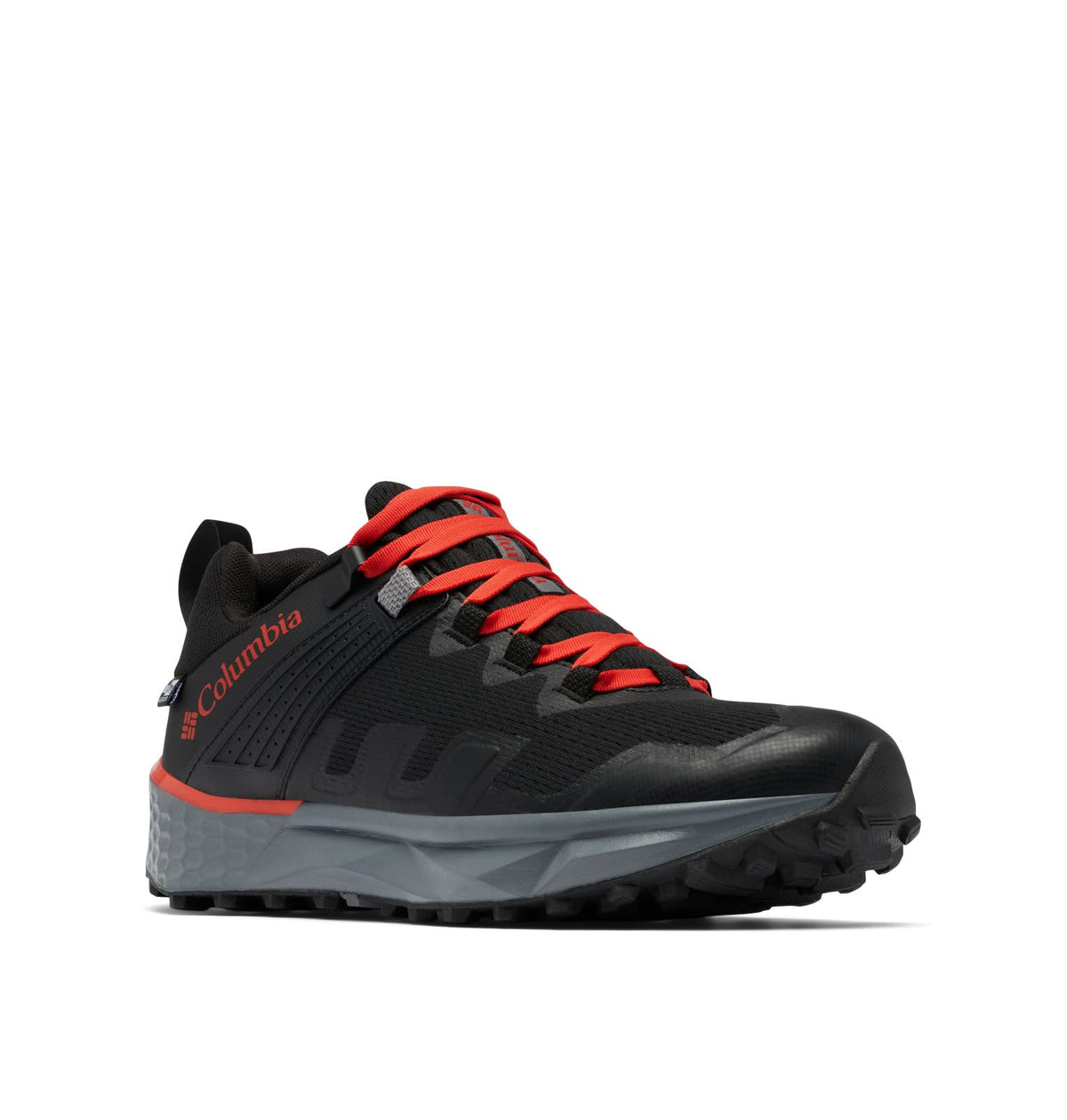 Columbia Men's Facet 75 Outdry, Black/Fiery Red, 7.5