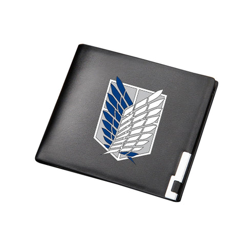 Cfiriec Anime Atack on Tita Wallet for Boys Girls Game Lover
