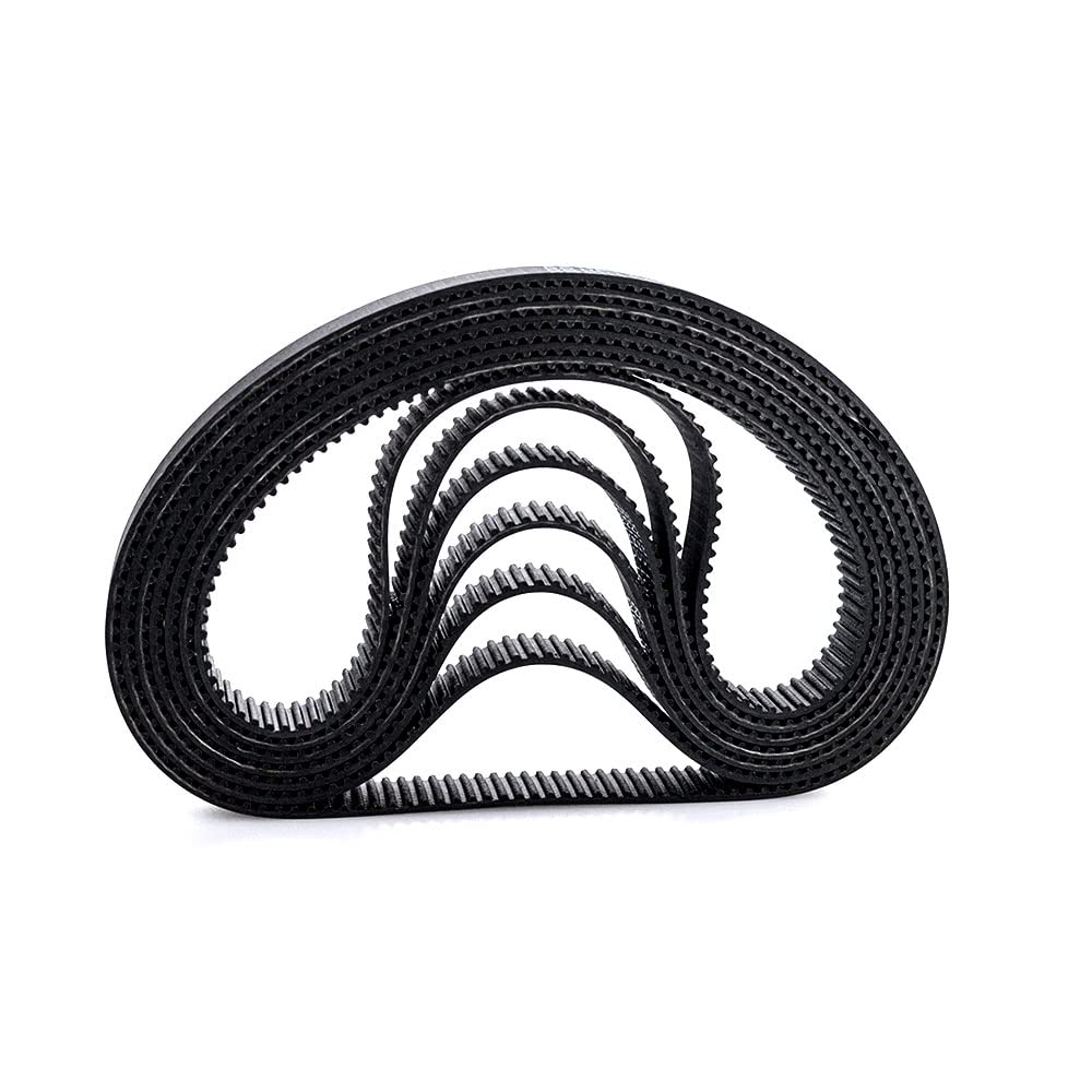 5PCS Arc HTD 3M Timing Belt Rubber Closed Loop Synchronous Pitch 3mm,Width 6mm,3M 234(Teeth78)