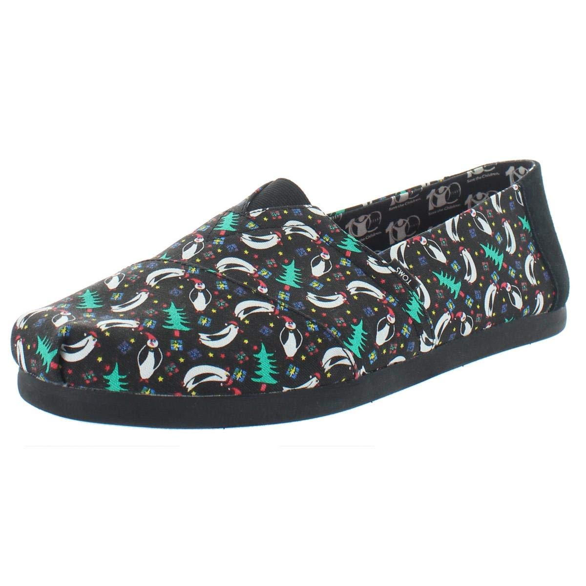 TOMS Alpargata CloudBound Black Penguins 11.5 D (M)