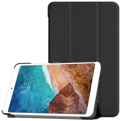 Kepuch Custer Case for Xiaomi Mi Pad 4, PU Leather Case Cover for Xiaomi Mi Pad 4 - Black