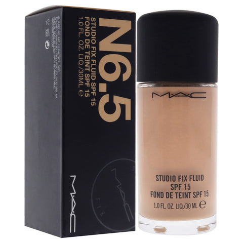 MAC Studio Fix Fluid SPF 15 - N6.5 Foundation Women 1 oz