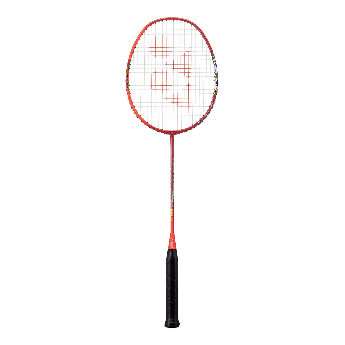 YONEX Graphite Badminton Racquet Astrox Lite Series (G4, 77 Grams, 30 lbs Tension) (Astrox 01 Ability Red)