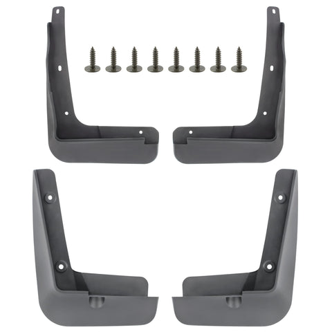 BOXI Set of 4 Front and Rear Side Mud Flaps Splash Guards Fit for Hyundai Sonata 2015 2016 Sedan l4 (1.6L/ 2.0L/2.4L)