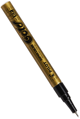 Pilot Super Colour Extra Fine Marker - Gold