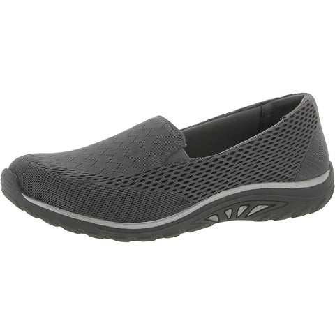 Skechers Women's Reggae Fest Willows Flat, Charcoal, 8 W US