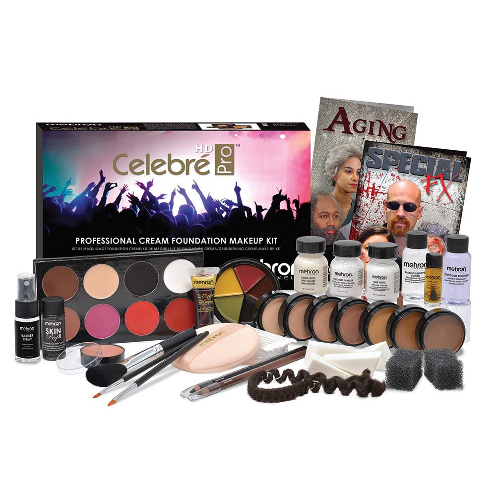 Mehron Makeup Celebre Pro Cream Kit (Light/Medium)