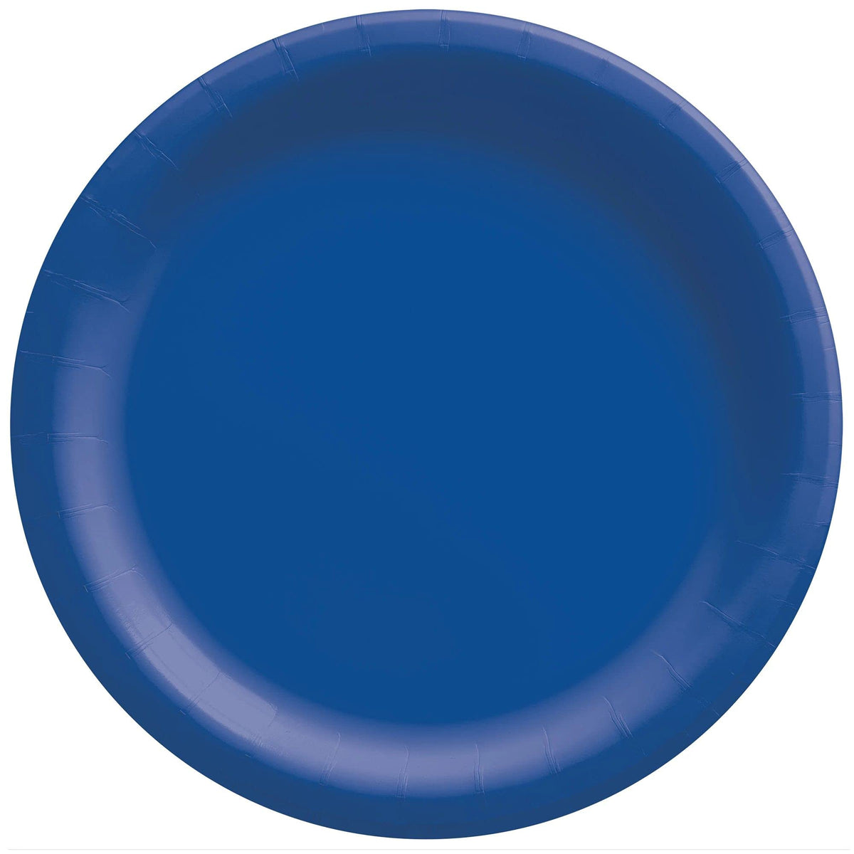 Bright Royal Blue Disposable Paper Plates - 6.75" (Pack of 20) - Perfect for Birthdays, Weddings, Baby Showers