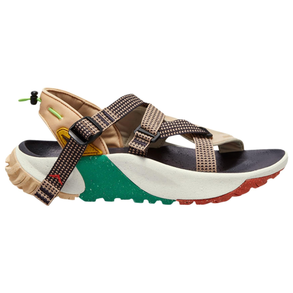 Nike Men's Oneonta Trail Sandals, Sesame/Black-Off Noir, 13 M US