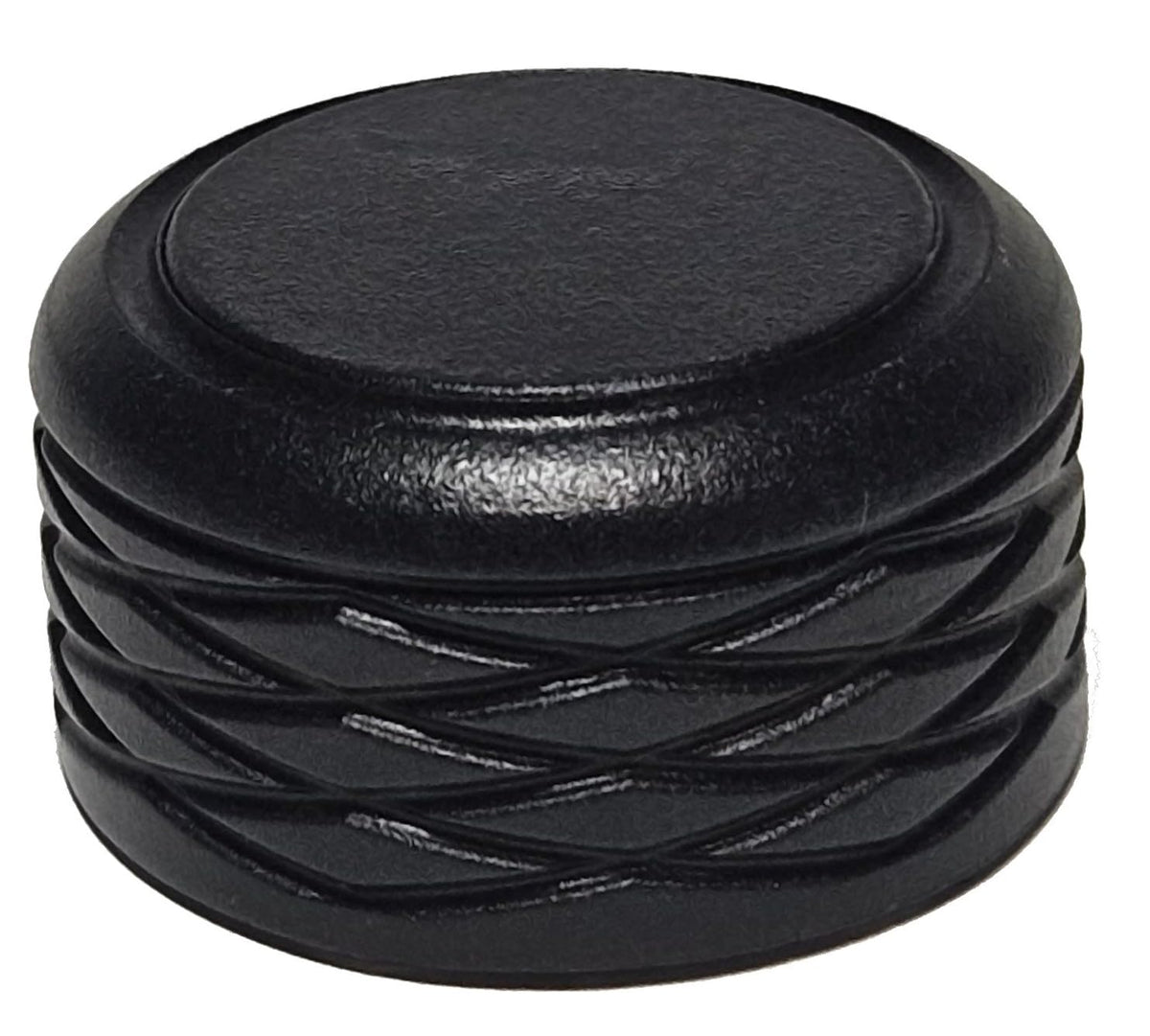 Enhanced Replacement Volume Knob for 2022-2024 Toyota Tundra and Sequoia - Black Matte, Semi-Transparent Design with Backlight Illumination