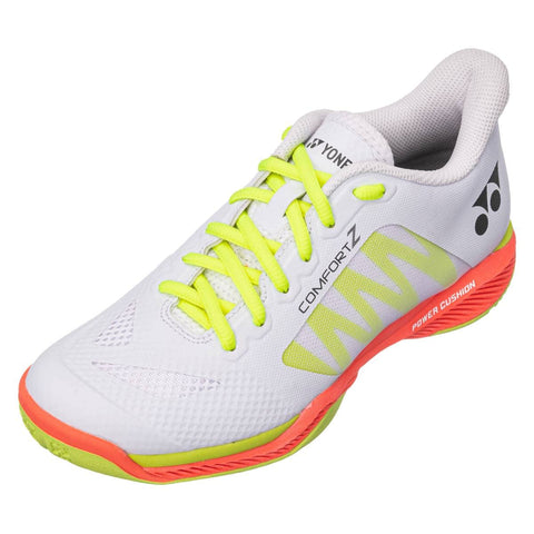 YONEX Power Cushion Comfort Z3 Womens Indoor Court Shoe (White) (us_Footwear_Size_System, Adult, Women, Numeric, Medium, Numeric_6)