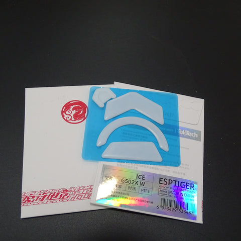 Esptiger Gaming Mouse Skates Ice Version Mouse Feet 1Pack Replacement for G502X Wireless Wired Mouse Mice Feet