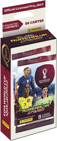 Panini 2022 FIFA World Cup Qatar Adrenalyn XL - Blister Pack 6 + 1 Free Pouch 004287KBF7