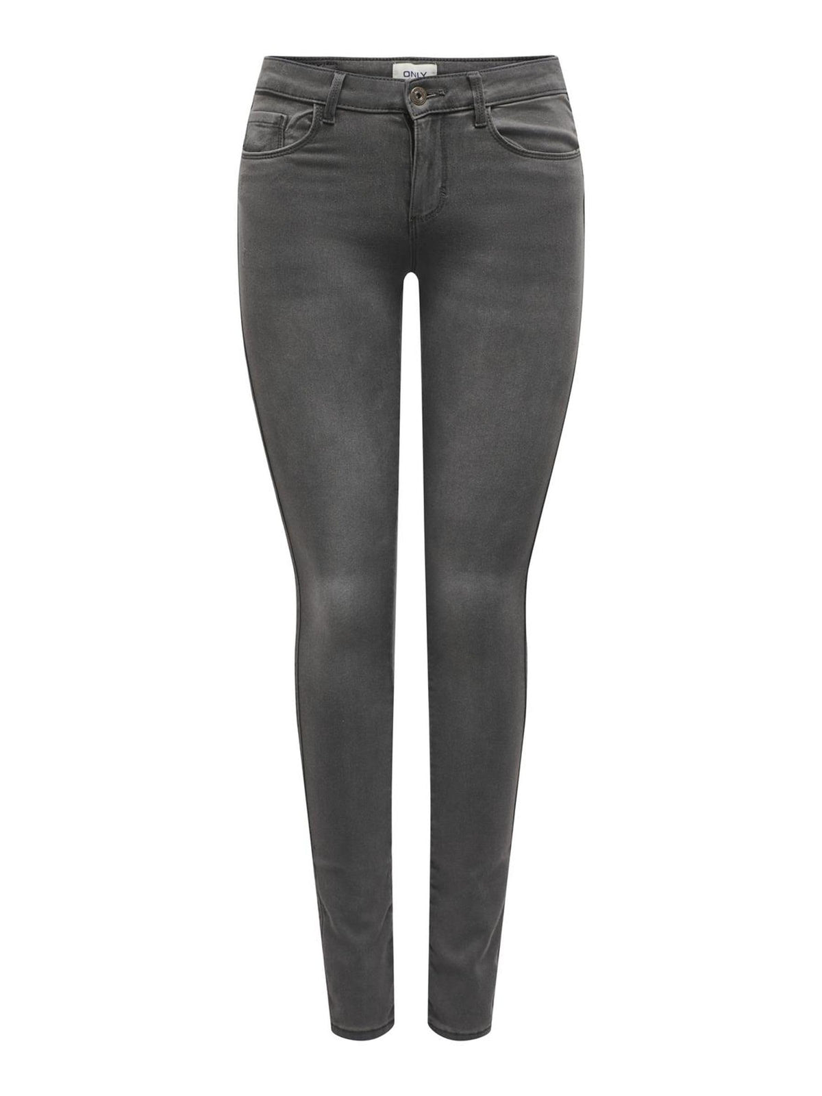 ONLY Women's Onlroyal Reg Sk DNM Jeans Bj312 Noos Skinny, Grey (Dark Grey Denim Dark Grey Denim), M/L34
