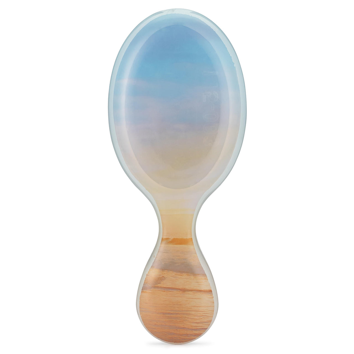 Wet Brush Mini Detangler Hair Brush, Blue (Desert Afterglow) - Detangling Travel Hair Brush - Ultra-Soft IntelliFlex Bristles Glide Through Tangles with Ease - Pain-Free - All Hair Types