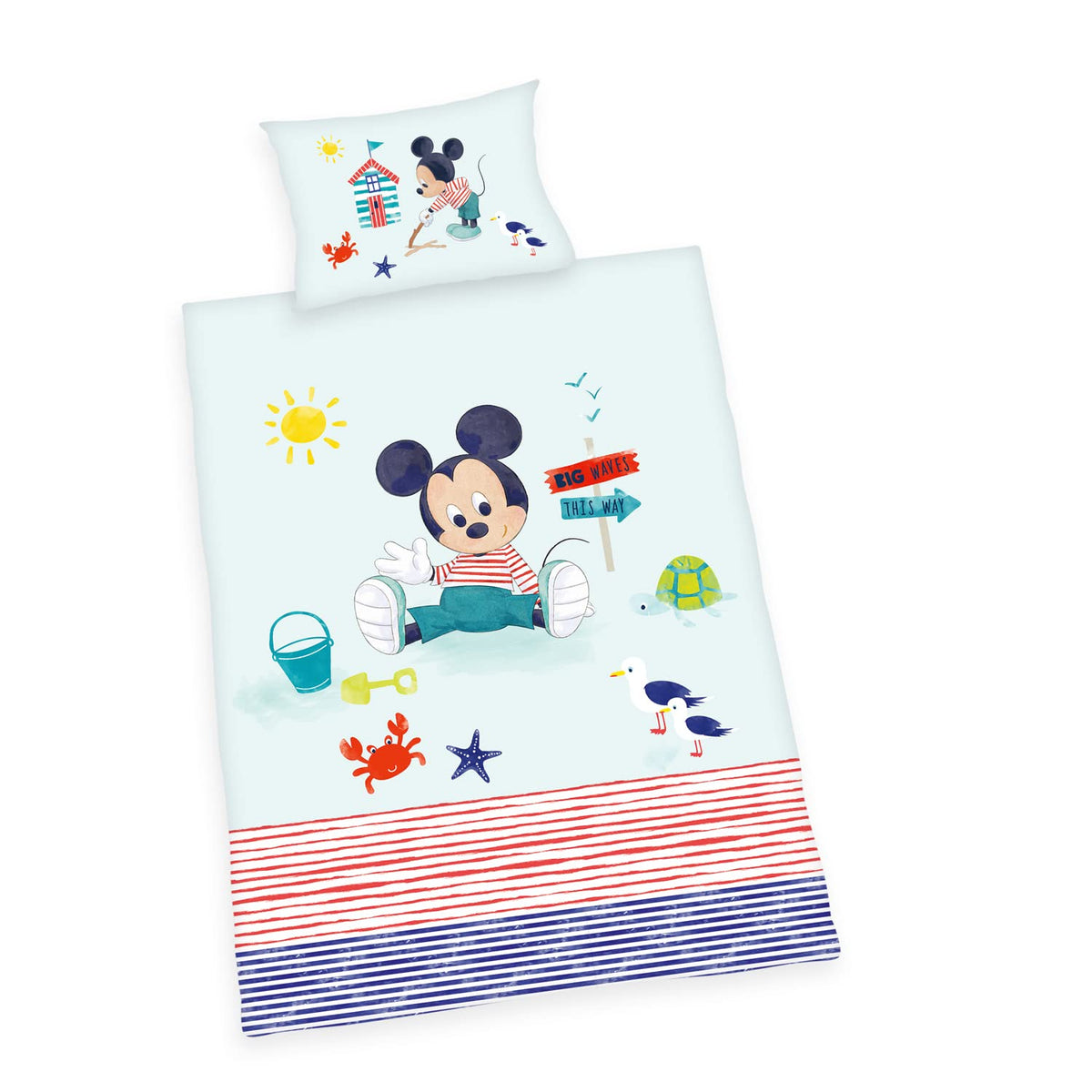 Herding Bedding Set, Multicolored, 100 x 135 cm