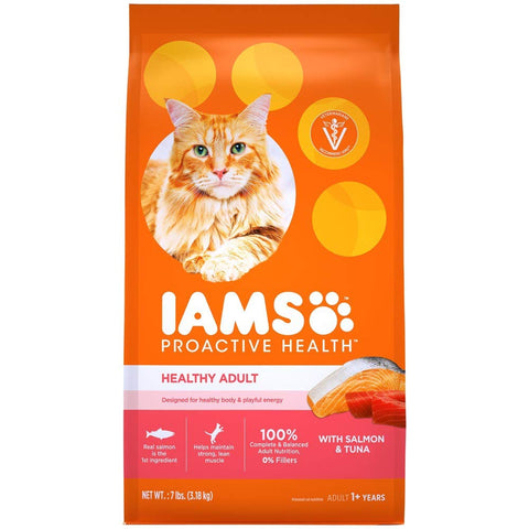 Iams Proactive Health Healthy Adult Original Salmon & Tuna (Pack of 2)2