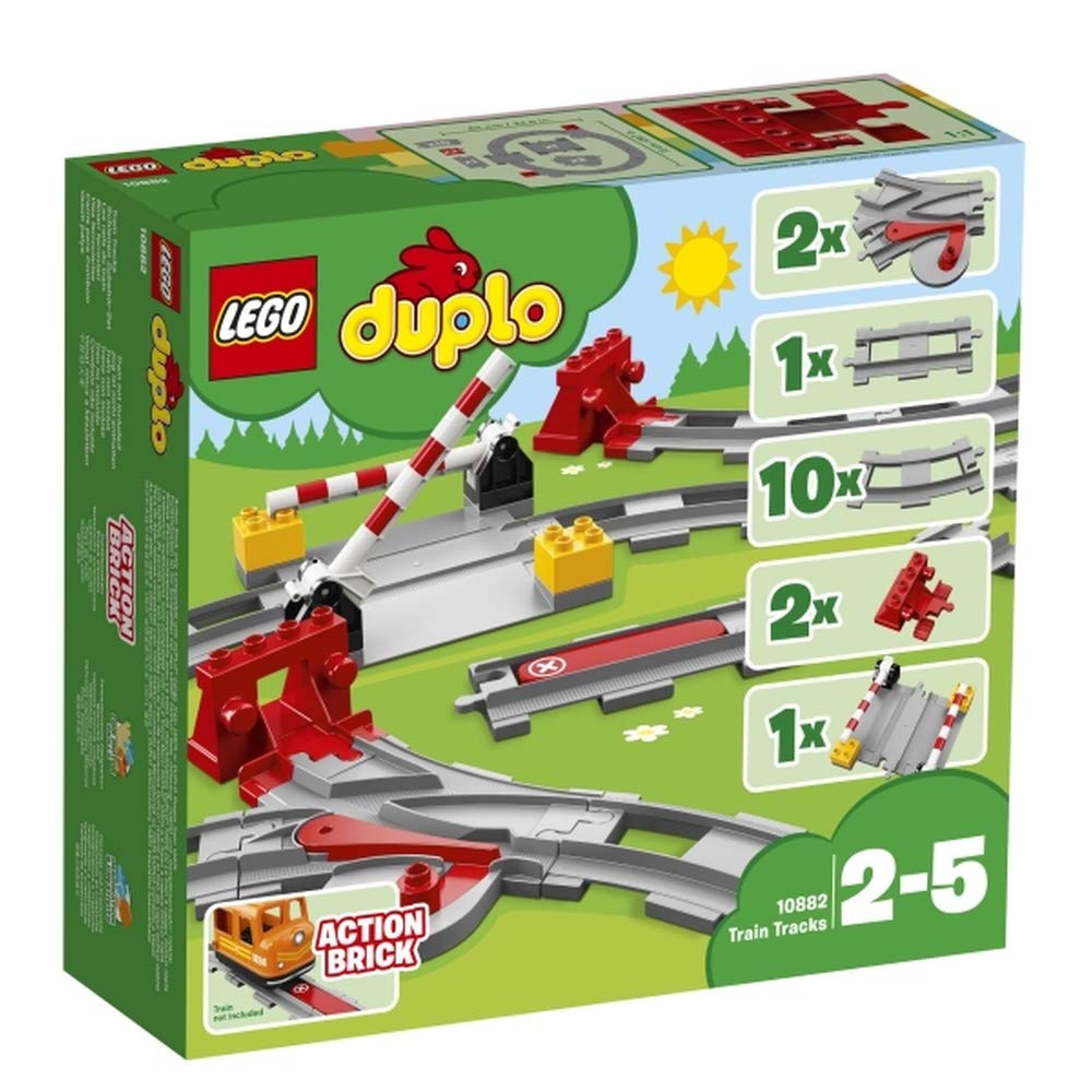 Lego Duplo Standard Gauge Track, 23 pieces (Red)