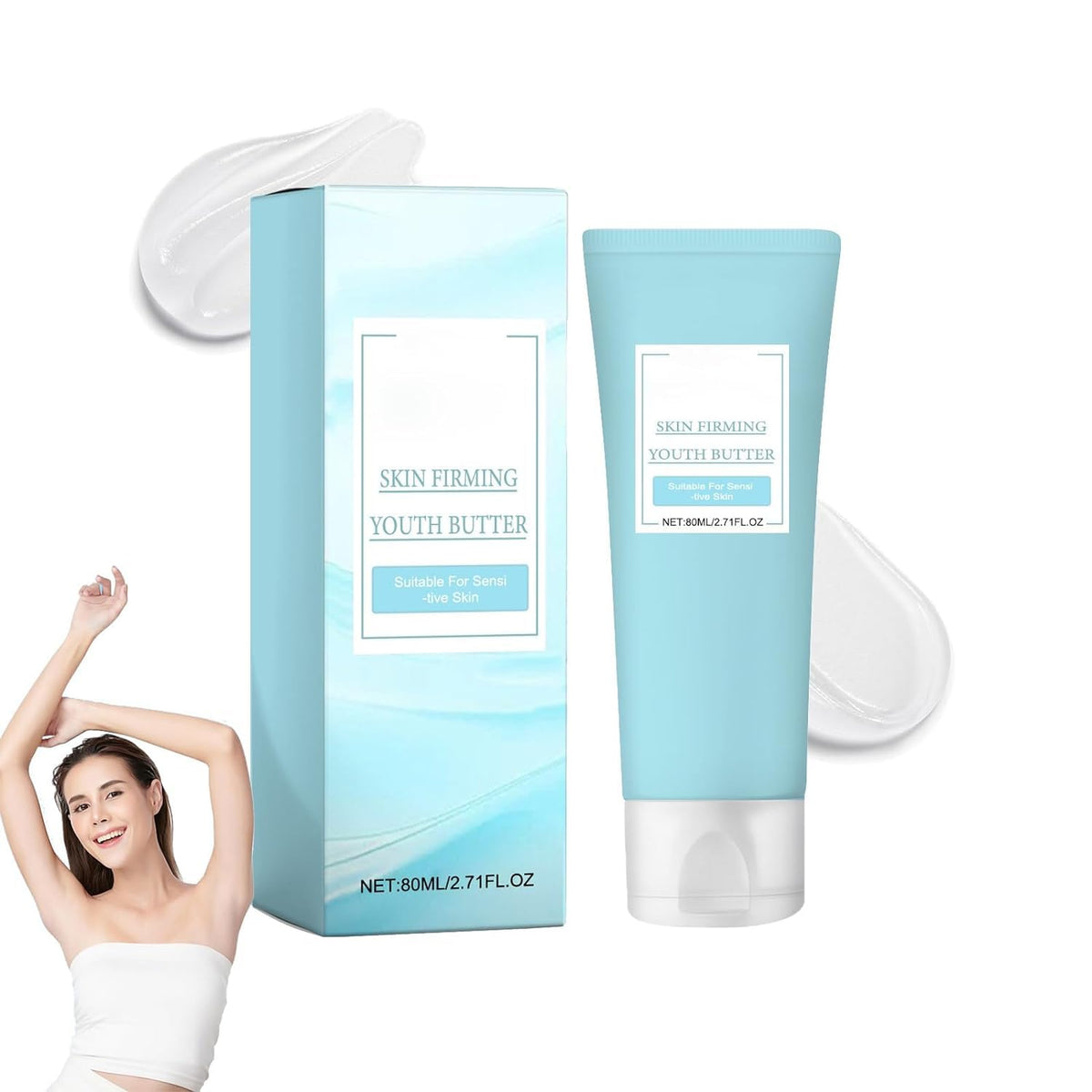 Generic Biancat LuxeLift Skin Firming Youth Butter, LuxeLift Skin Firming Youth Butter, Uxelift Skin Firming Youth Butter Cream, Moisturizes Skin and Improves Fine Lines