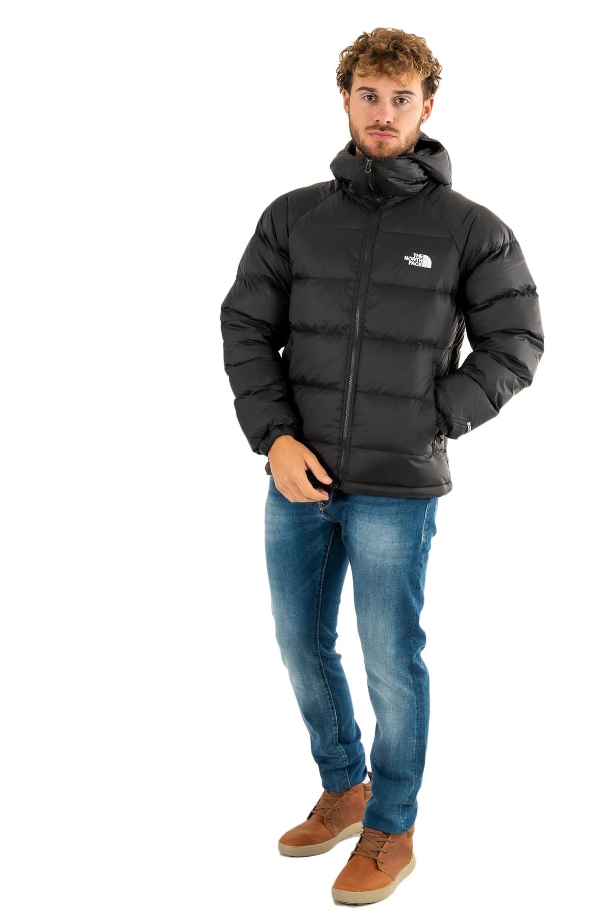 THE NORTH FACE Men's Hydrenalite Down Hoodie Jacket, Tnf Black, XS