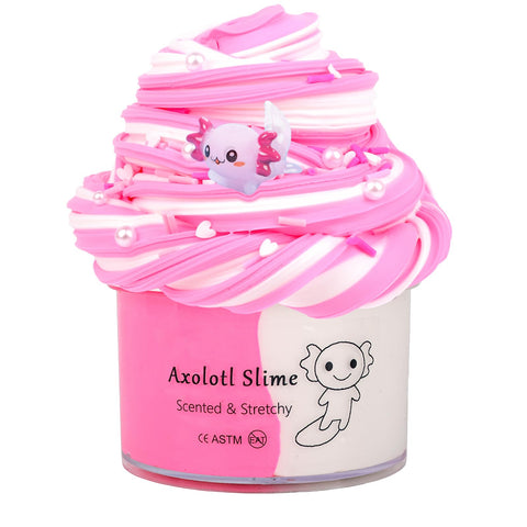 Easter Basket Stuffers,Axolotl Butter Slime,Premium DIY Scented Slime for Boys Girls, Party Favors for Kids 4-12,DIY Toy Party Favor.