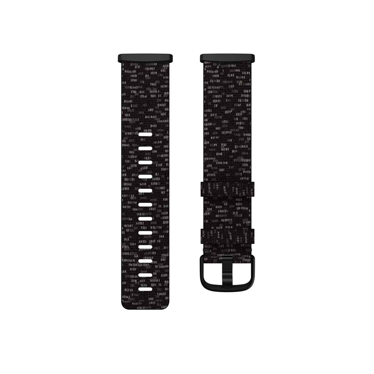 Fitbit Versa 3 / Sense Woven Band Accessory, Charcoal