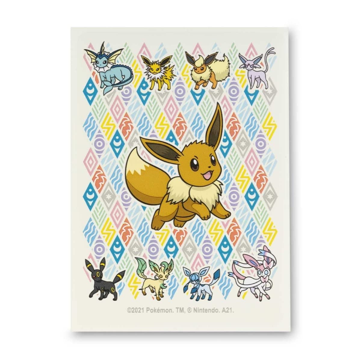 Pokemon TCG: Eevee Prismatic Card Sleeves (65 Sleeves)