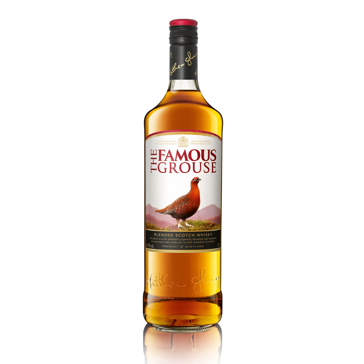 The Famous Grouse Finest | Scotch | Blended Whisky | Dried Fruit & Soft Spices | Scotland's Favourite Whisky for Over 40 Years | 40% ABV | 1 L