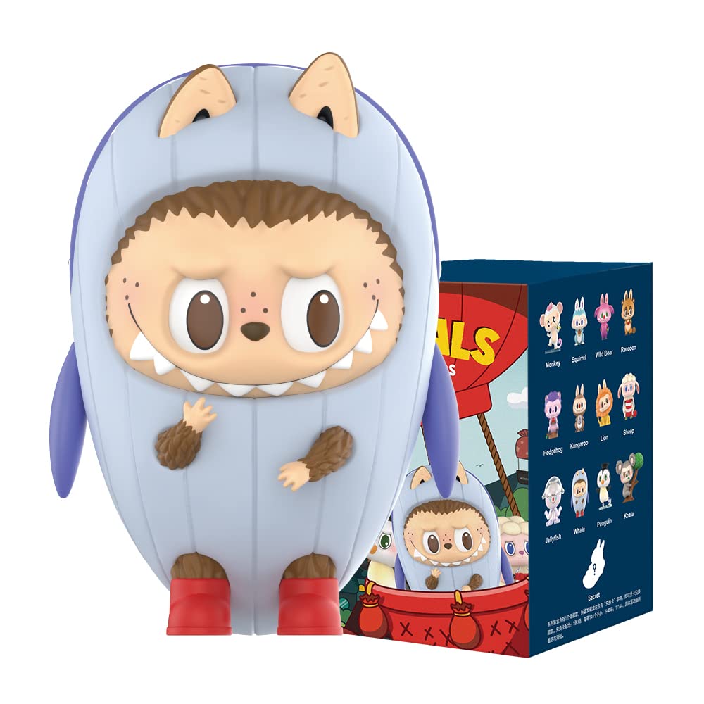 POP MART The MONSTERS Animals Series, The MONSTERS Blind Box Figures, Random Design Action Figures Collectible Toys Home Decorations, Holiday Birthday Gifts for boys and girls, Single Box